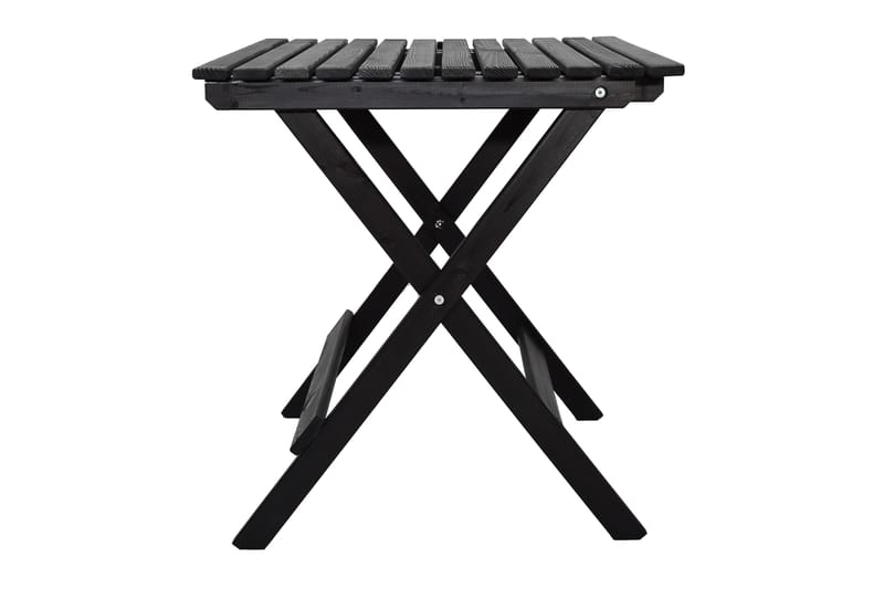 Edilma KlappUtebord 65 cm - Kaffesvart - Utemöbler - Utebord & trädgårdsbord - Matbord utomhus