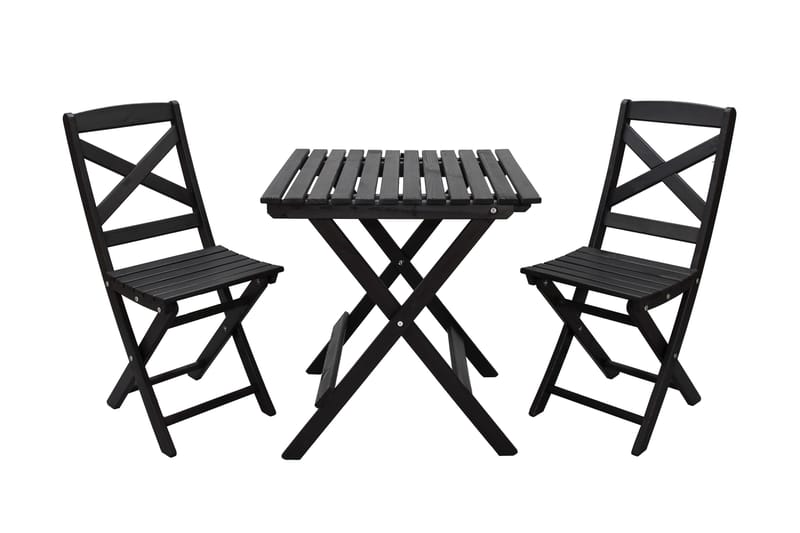Edilma KlappUtebord 65 cm - Kaffesvart - Utemöbler - Utebord & trädgårdsbord - Matbord utomhus