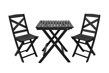 Edilma KlappUtebord 65 cm - Kaffesvart - Utemöbler - Utebord & trädgårdsbord - Matbord utomhus