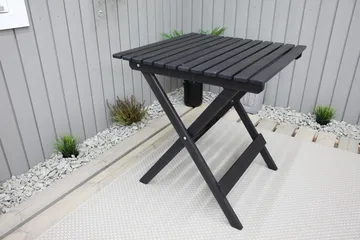 Edilma KlappUtebord 65 cm - Kaffesvart - Utemöbler - Utebord & trädgårdsbord - Matbord utomhus