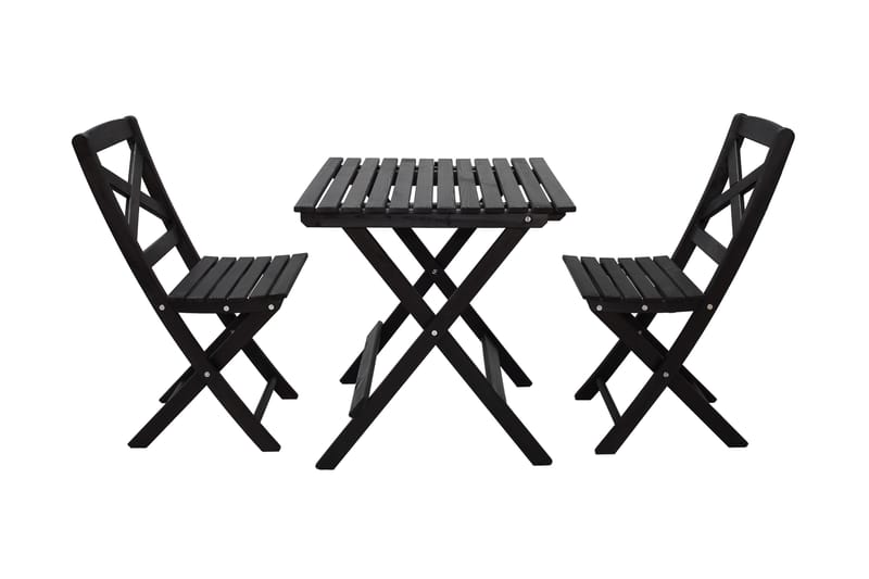 Edilma KlappUtebord 65 cm - Kaffesvart - Utemöbler - Utebord & trädgårdsbord - Matbord utomhus