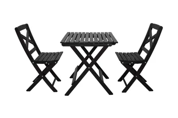 Edilma KlappUtebord 65 cm - Kaffesvart - Utemöbler - Utebord & trädgårdsbord - Matbord utomhus