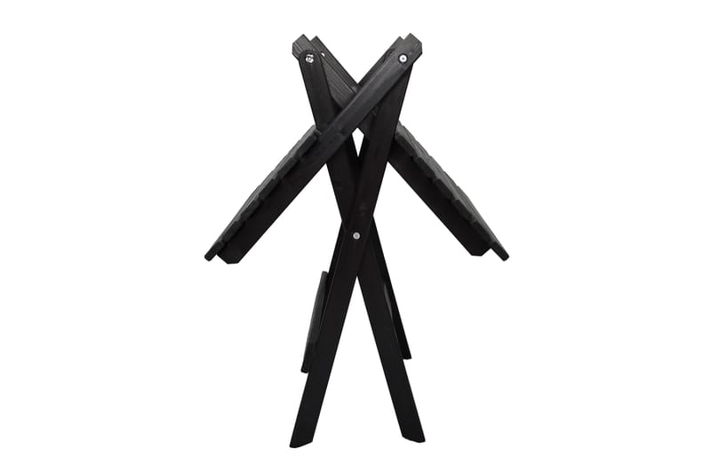 Edilma KlappUtebord 65 cm - Kaffesvart - Utemöbler - Utebord & trädgårdsbord - Matbord utomhus