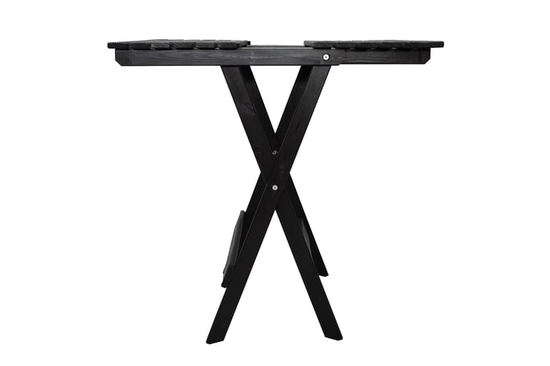 Edilma KlappUtebord 65 cm - Kaffesvart - Utemöbler - Utebord & trädgårdsbord - Matbord utomhus