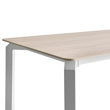 Matbord utomhus Feletto 180 cm 90 cm Sten - Beige/Vit - Utemöbler - Utebord & trädgårdsbord - Matbord utomhus