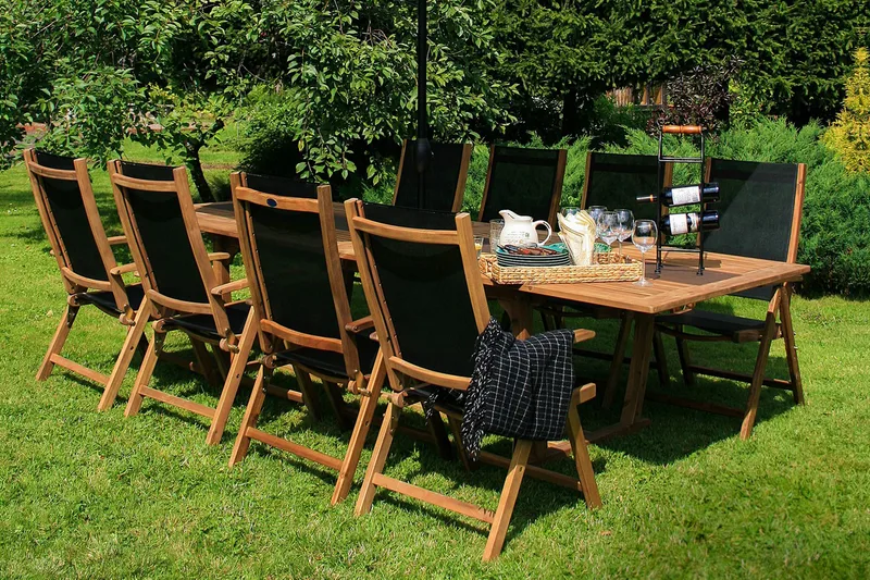 Framtid Förlängningsbart Utebord 300 cm - Utemöbler - Utebord & trädgårdsbord - Matbord utomhus