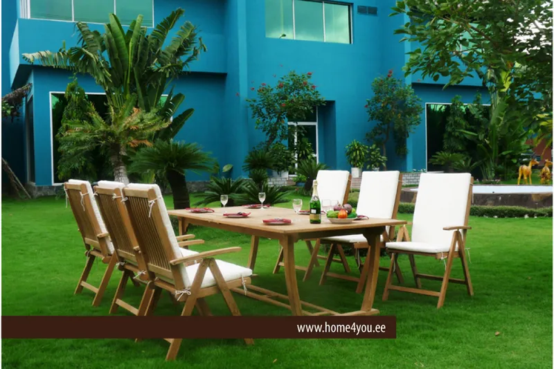 Framtid Förlängningsbart Utebord 300 cm - Utemöbler - Utebord & trädgårdsbord - Matbord utomhus