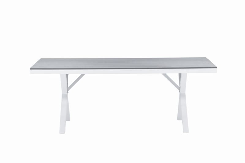 Garcia Matbord Utomhus 200 cm - Grå - Utemöbler - Utebord & trädgårdsbord - Matbord utomhus