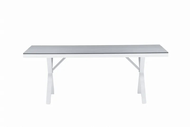 Garcia Matbord Utomhus 200 cm - Grå - Utemöbler - Utebord & trädgårdsbord - Matbord utomhus