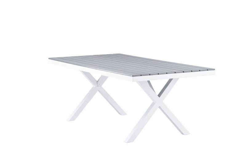 Garcia Matbord Utomhus 200 cm - Grå - Utemöbler - Utebord & trädgårdsbord - Matbord utomhus