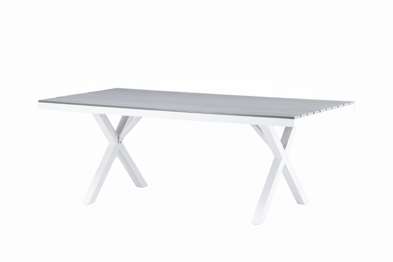 Garcia Matbord Utomhus 200 cm - Grå - Utemöbler - Utebord & trädgårdsbord - Matbord utomhus