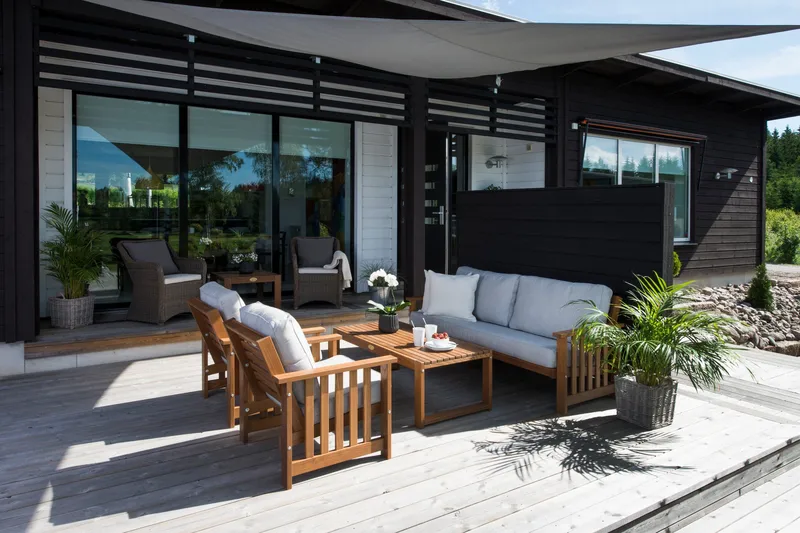 Gotland Loungebord 60x120 cm Ask - Hillerstorp - Utemöbler - Utebord & trädgårdsbord - Matbord utomhus