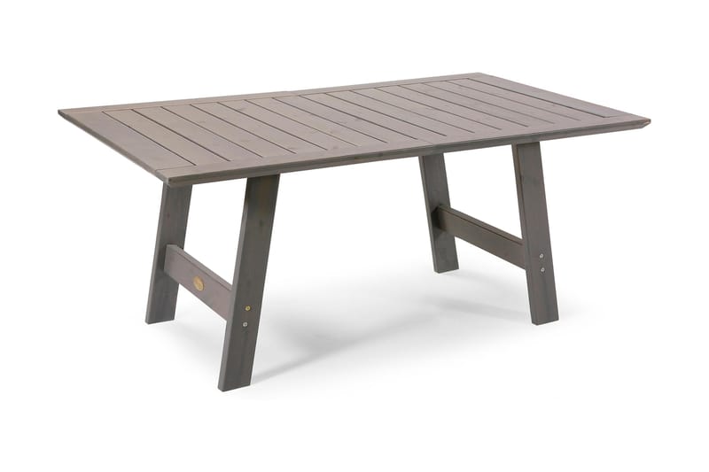 Hillerstorp CECILIA Utebord 100X165(225/285)CM GRÅ - grålaserad furu - Utemöbler - Utebord & trädgårdsbord - Matbord utomhus