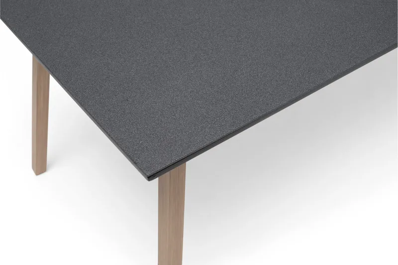 Hillerstorp Fyrsnäs Utebord 90X160 Cm - Trä|Natur|Grå - Utemöbler - Utebord & trädgårdsbord - Matbord utomhus