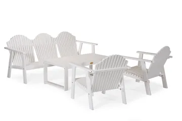 Hillerstorp Gotland Bord 60x120 cm - Vit - Utemöbler - Utebord & trädgårdsbord - Matbord utomhus