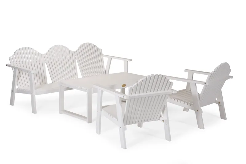 Hillerstorp Gotland Bord 60x120 cm - Vit - Utemöbler - Utebord & trädgårdsbord - Matbord utomhus