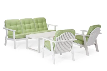 Hillerstorp Gotland Bord 60x120 cm - Vit - Utemöbler - Utebord & trädgårdsbord - Matbord utomhus