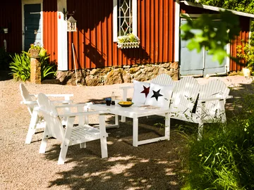 Hillerstorp Gotland Bord 60x120 cm - Vit - Utemöbler - Utebord & trädgårdsbord - Matbord utomhus
