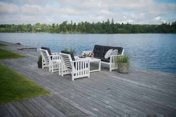 Hillerstorp Gotland Bord 60x120 cm - Vit - Utemöbler - Utebord & trädgårdsbord - Matbord utomhus
