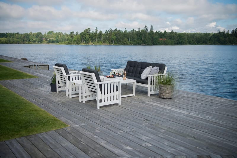 Hillerstorp Gotland Bord 60x120 cm - Vit - Utemöbler - Utebord & trädgårdsbord - Matbord utomhus