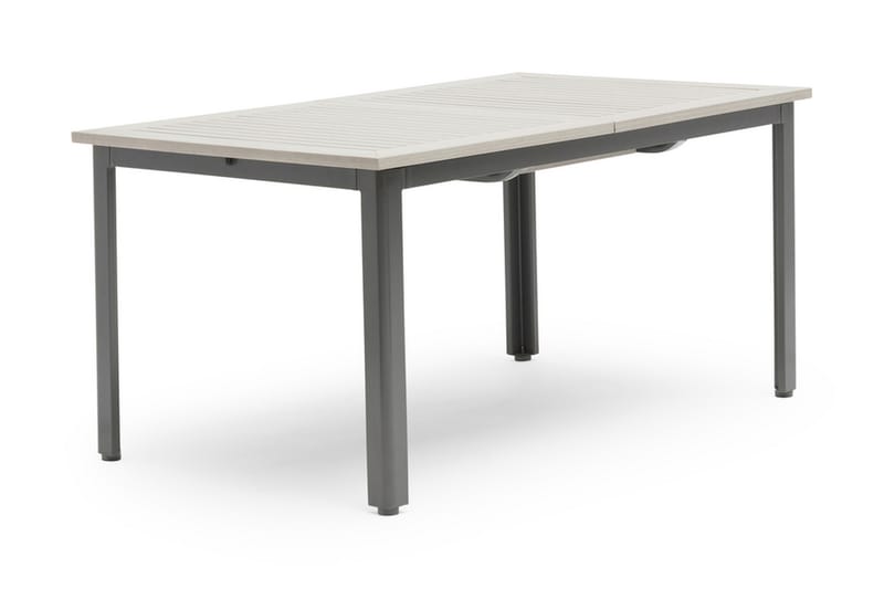 Hillerstorp Lyon Förlängningsbart Matbord 150 cm - Ljusgrå - Matbord utomhus