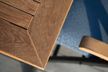 Hillerstorp  Nydala Utebord 150-200 - Svart/Teak - Utemöbler - Utebord & trädgårdsbord - Matbord utomhus