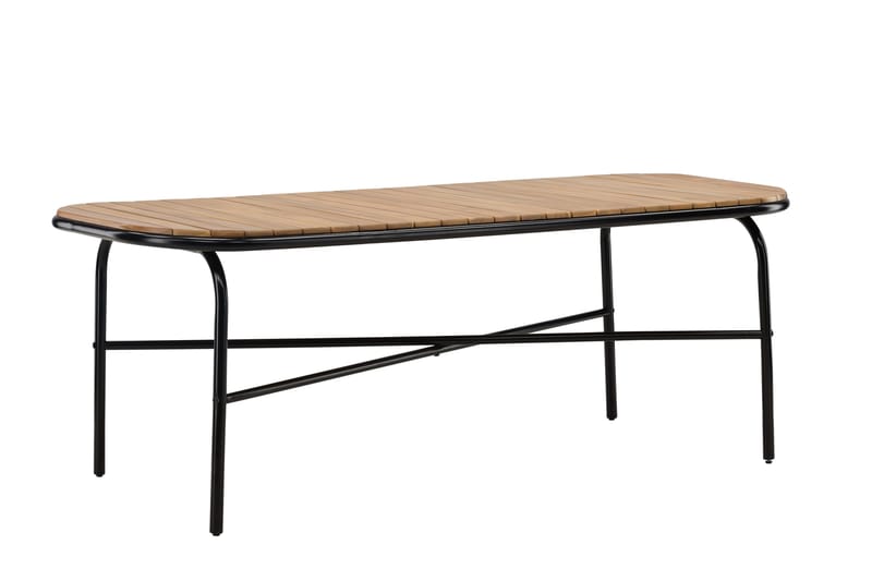 Holmbeck Matbord Utomhus 200 cm - Brun - Utemöbler - Utebord & trädgårdsbord - Matbord utomhus
