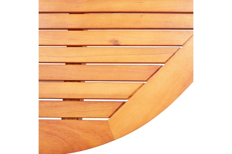 Hopfällbart Trädgårdsbord 160x85x74 cm massivt eukalyptusträ - Brun - Utemöbler - Utebord & trädgårdsbord - Matbord utomhus