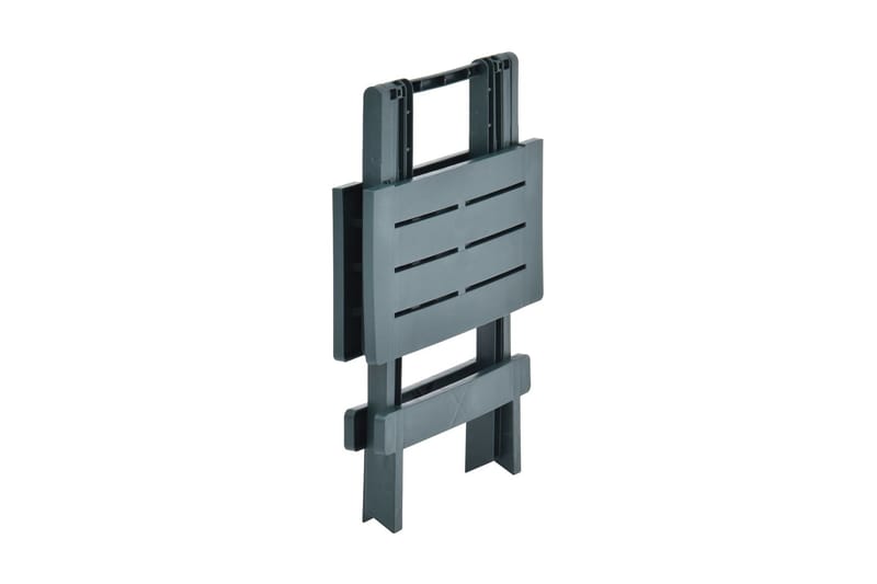 Hopfällbart Trädgårdsbord grön 45x43x50 cm plast - Grön - Utemöbler - Utebord & trädgårdsbord - Matbord utomhus