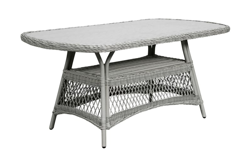 Hven Matbord 90x165 cm - Ljusgrå - Matbord utomhus