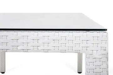 Italy Trädgårdsbord 220 cm - Vit - Utemöbler - Utebord & trädgårdsbord - Matbord utomhus