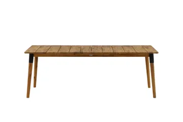 Julian Matbord Utomhus 210 cm - Svart/Brun - Utemöbler - Utebord & trädgårdsbord - Matbord utomhus