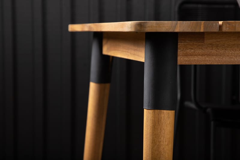Julian Matbord Utomhus 210 cm - Svart/Brun - Utemöbler - Utebord & trädgårdsbord - Matbord utomhus