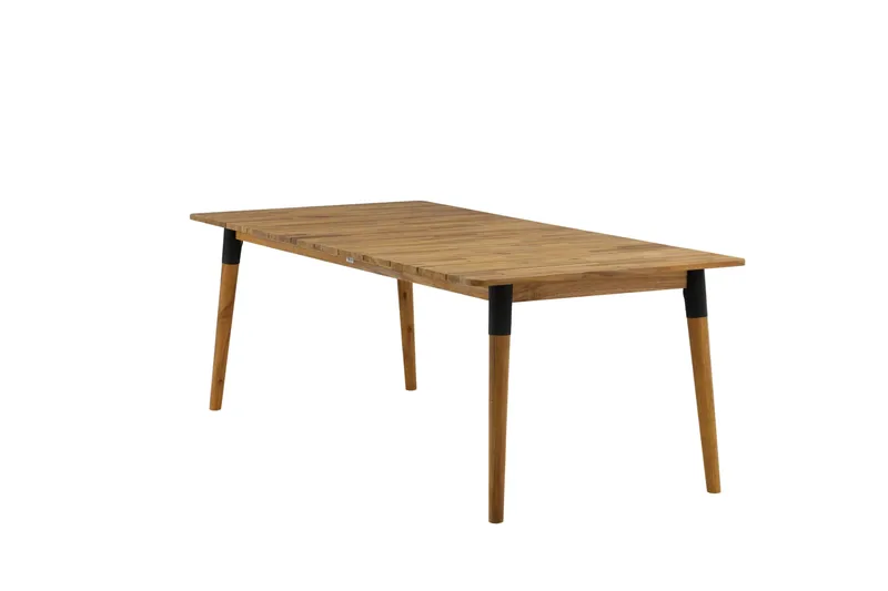 Julian Matbord Utomhus 210 cm - Svart/Brun - Utemöbler - Utebord & trädgårdsbord - Matbord utomhus