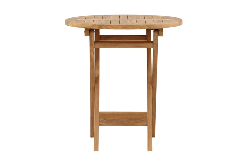 Kenya Cafébord Rund Ø70 cm - Beige - Utemöbler - Utebord & trädgårdsbord - Matbord utomhus