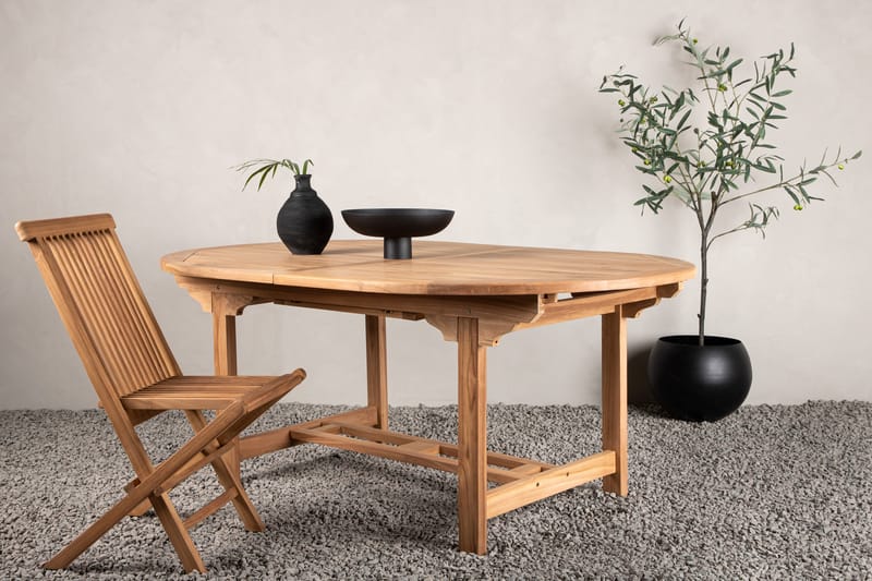 Kenya Förlängningsbart Matbord Utomhus 180-240 cm - Svart - Utemöbler - Utebord & trädgårdsbord - Matbord utomhus