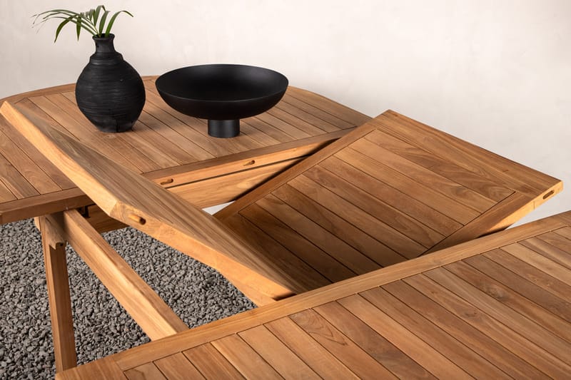 Kenya Förlängningsbart Matbord Utomhus 180-240 cm - Svart - Utemöbler - Utebord & trädgårdsbord - Matbord utomhus