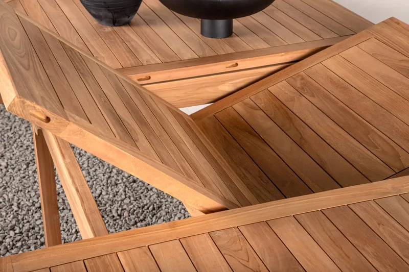 Kenya Förlängningsbart Matbord Utomhus 180-240 cm - Svart - Utemöbler - Utebord & trädgårdsbord - Matbord utomhus