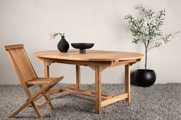 Kenya Förlängningsbart Matbord Utomhus 180-240 cm - Svart - Utemöbler - Utebord & trädgårdsbord - Matbord utomhus