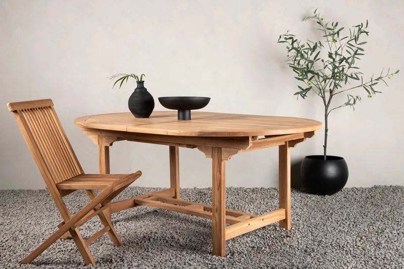 Kenya Förlängningsbart Matbord Utomhus 180-240 cm - Svart - Utemöbler - Utebord & trädgårdsbord - Matbord utomhus