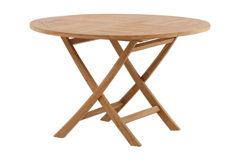 Kenya Matbord Utomhus Rund Ø120 cm - Beige - Utemöbler - Utebord & trädgårdsbord - Matbord utomhus