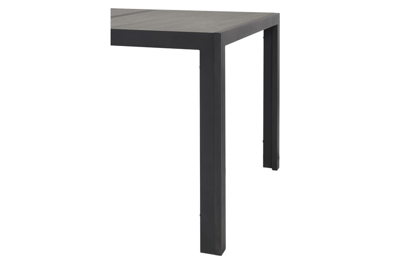 Kenys Matbord 90x195 cm - Grå/svart - Matbord utomhus
