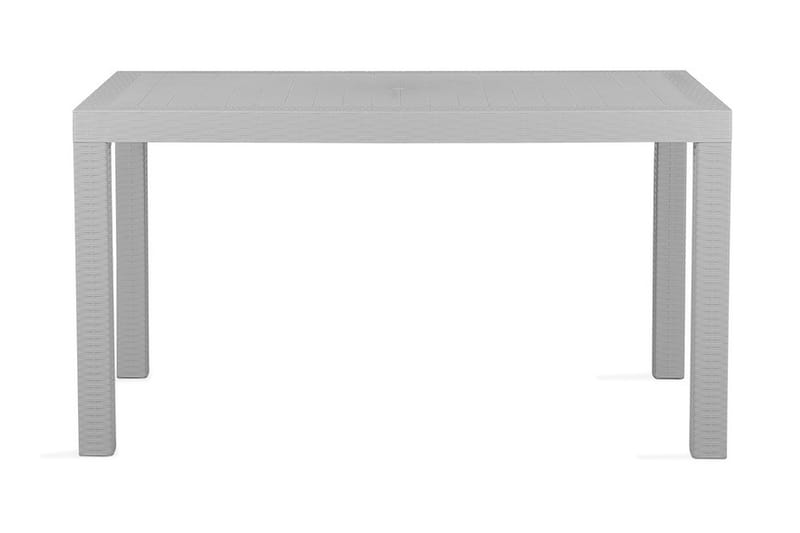 Knockytoul Trädgårdsbord 140x80 cm - Grå - Utemöbler - Utebord & trädgårdsbord - Matbord utomhus