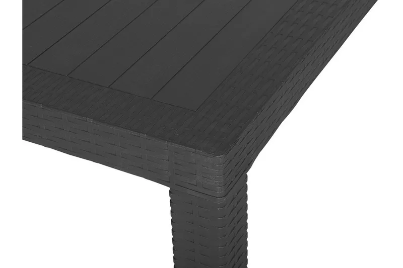 Knockytoul Trädgårdsbord 80x80 cm - Svart - Utemöbler - Utebord & trädgårdsbord - Matbord utomhus