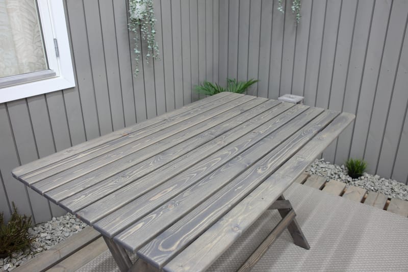 Larios Matbord 126 cm - Grå - Matbord utomhus