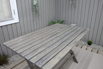 Larios Matbord Utomhus 126 cm - Grå - Utemöbler - Utebord & trädgårdsbord - Matbord utomhus