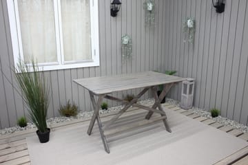 Larios Matbord Utomhus 126 cm - Grå - Utemöbler - Utebord & trädgårdsbord - Matbord utomhus