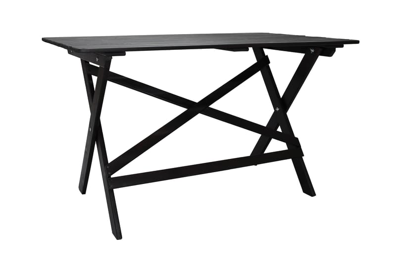 Larios Matbord Utomhus 126 cm - Svart - Utemöbler - Utebord & trädgårdsbord - Matbord utomhus