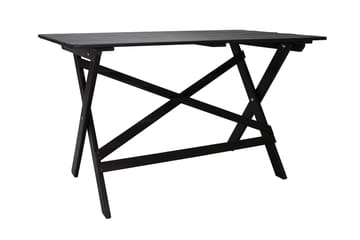 Larios Matbord Utomhus 126 cm - Svart - Utemöbler - Utebord & trädgårdsbord - Matbord utomhus