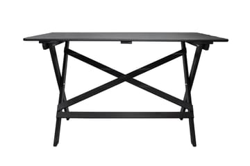 Larios Matbord Utomhus 126 cm - Svart - Utemöbler - Utebord & trädgårdsbord - Matbord utomhus